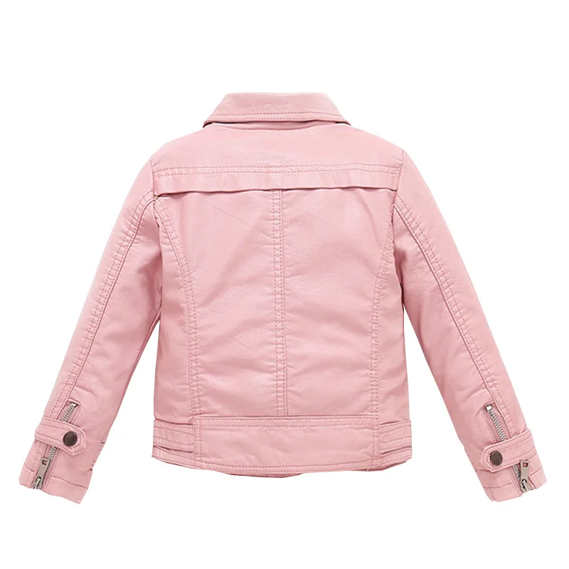 Модная моторная куртка для мальчиков мягкая качественная кожаная куртка-бомбер