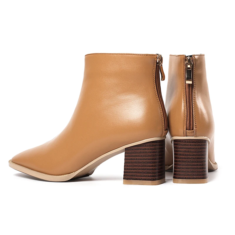 

Women Boots hot Woman Genuine Leather cow leather Europe and the United States short boots fashion Handmade Classic