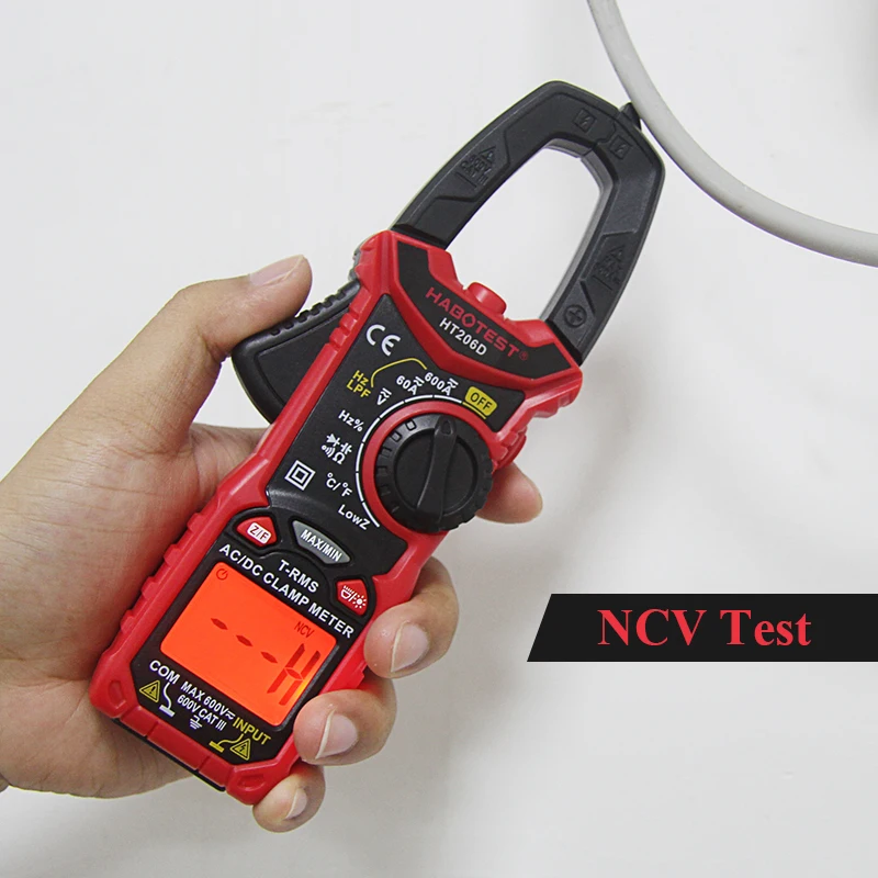 Цифровой мультиметр Habotest HT206D AC DC|Токоизмерительные клещи| |