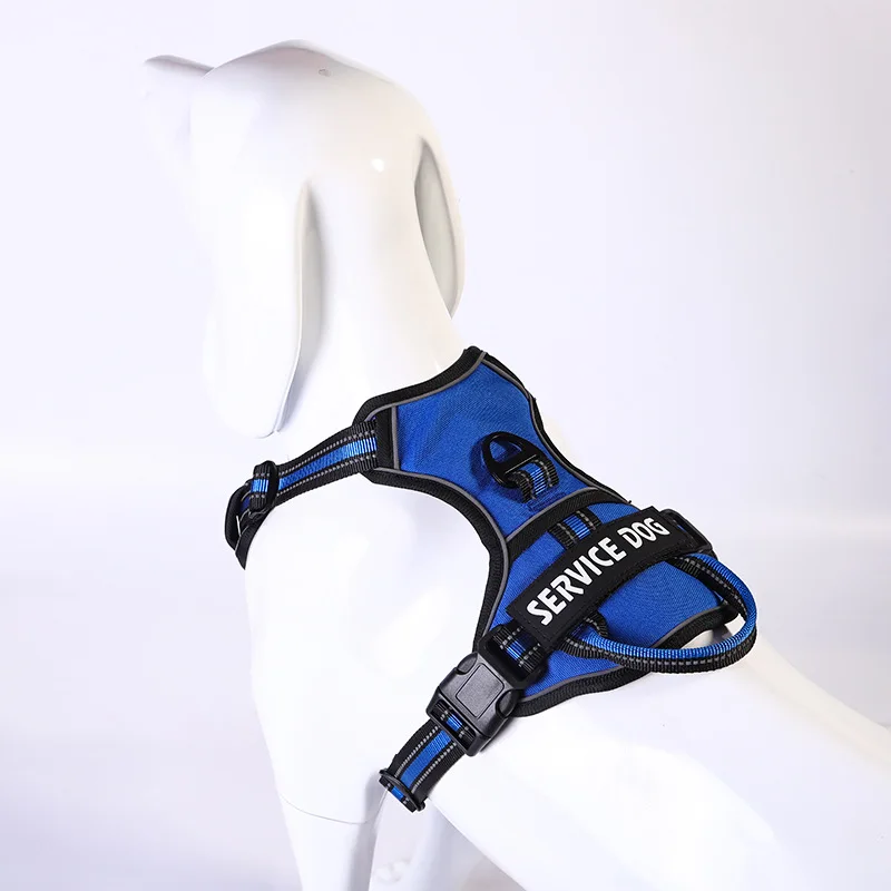 

Светоотражающая шлейка для собак, воздухопроницаемая жилетка для бега и дрессировки больших и маленьких собак