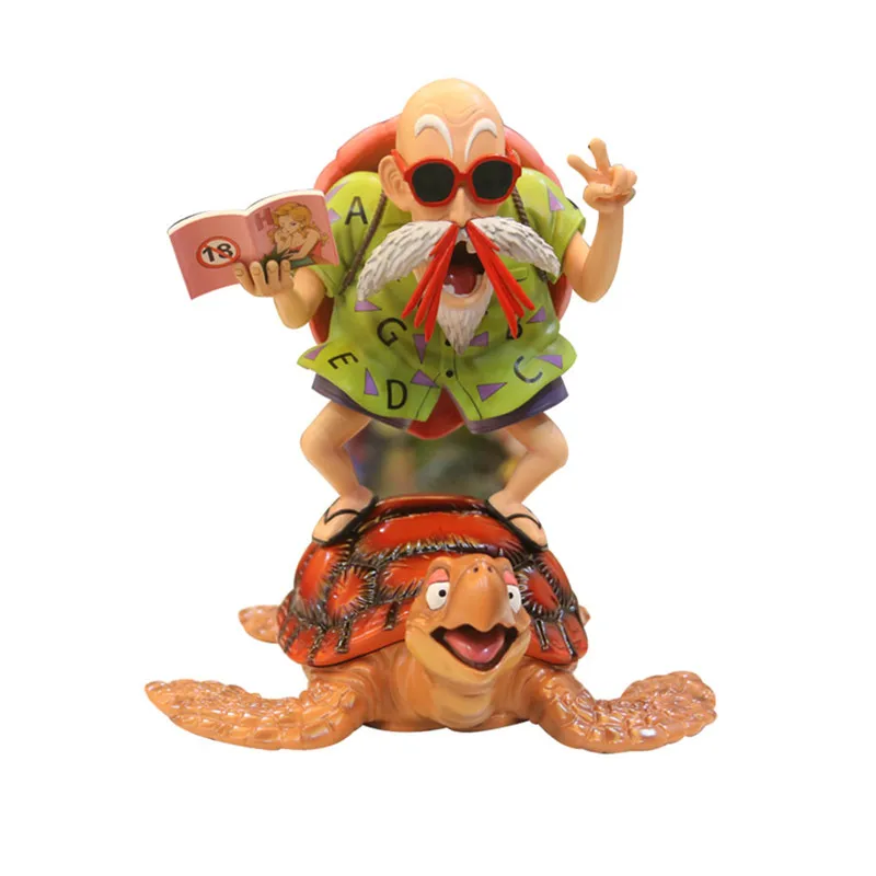 Мультфильм Dragon Ball Мастер Роши Oolong Shenron различный красный ограниченный выпуск GK статуя бойфренд подарок ПВХ модель игрушки M2584