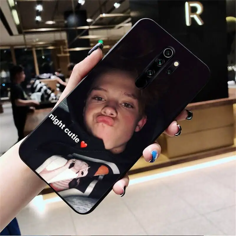 Чехол для телефона Jacob Sartorius черный мягкий силиконовый чехол Redmi Note 8 8A 8T 7 6 6A 5 5A 4 4X 4A