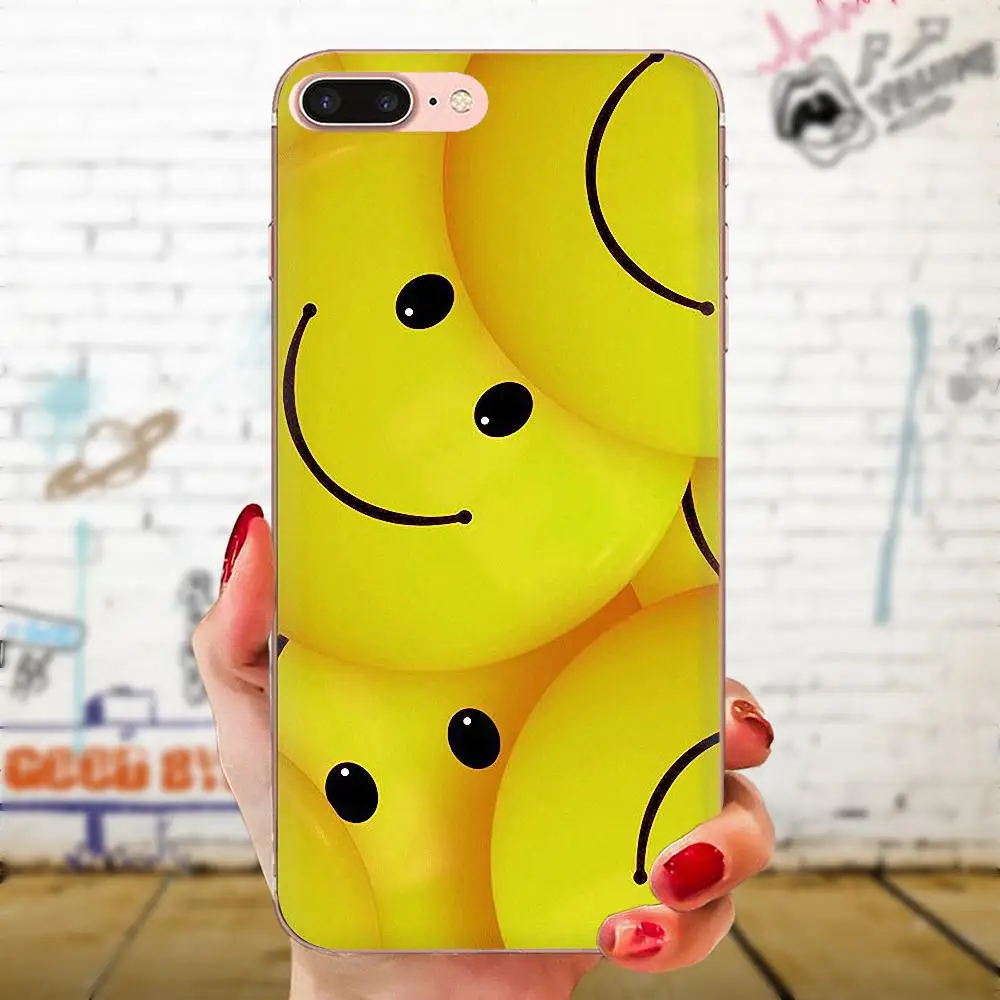 Smiley Face For Huawei P7 P8 P9 P10 P20 P30 Lite Mini Plus Pro Y9 Prime P Smart Z 2018 2019 Soft TPU Stylish Case | Мобильные
