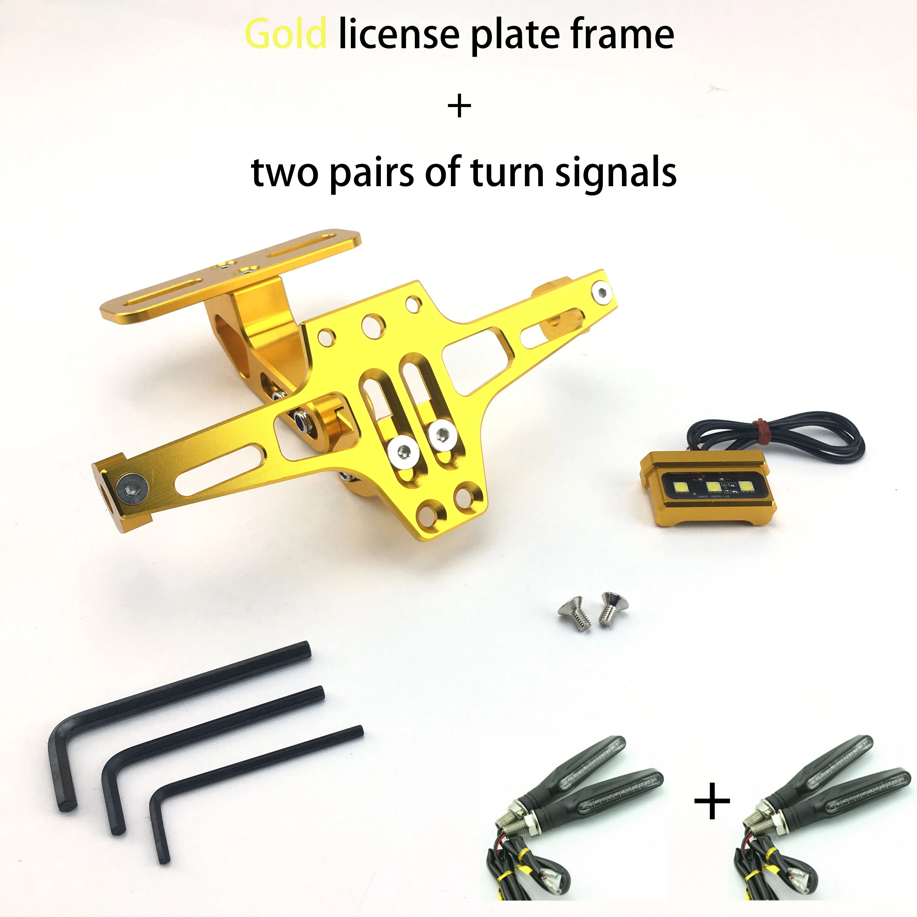 

Держатель для заднего номерного знака мотоцикла и указатель поворота для Honda For Kawasaki Z750 Z800 для YAMAHA MT07 MT09 MT10 R1 3