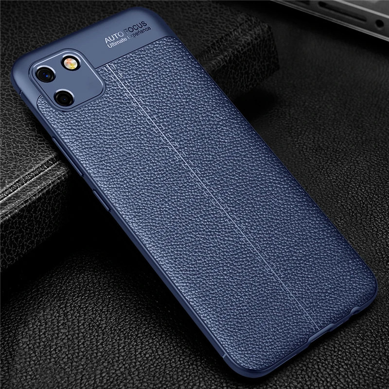 for oppo realme c11 case for realme c11 capas armor tpu luxury soft leather for fundas realme 5 6 7 pro x3 super zoom c11 cover free global shipping