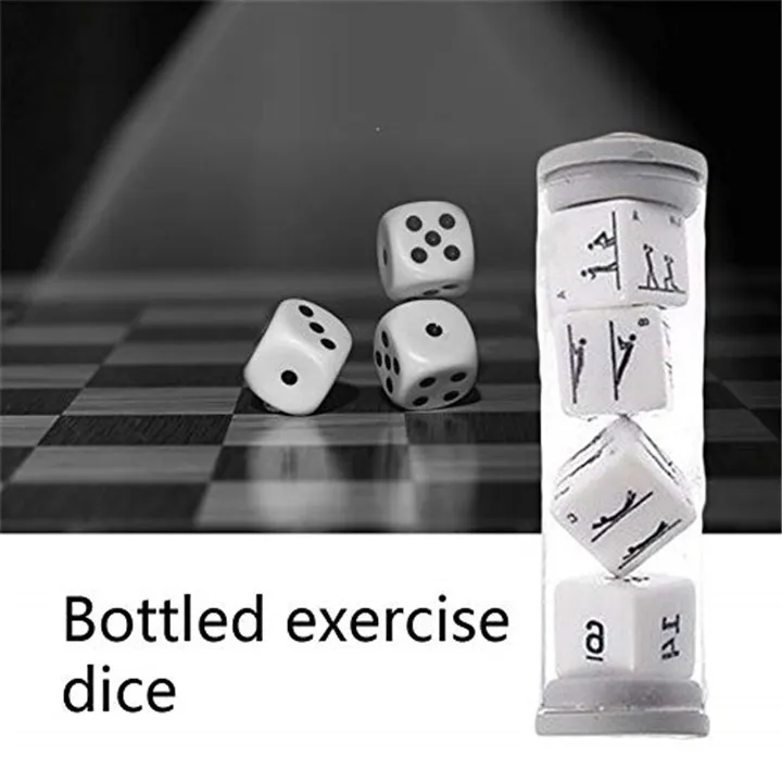 4 шт. акриловые спортивные кости Itness кубики тренировочные Аксессуары для рыбалки