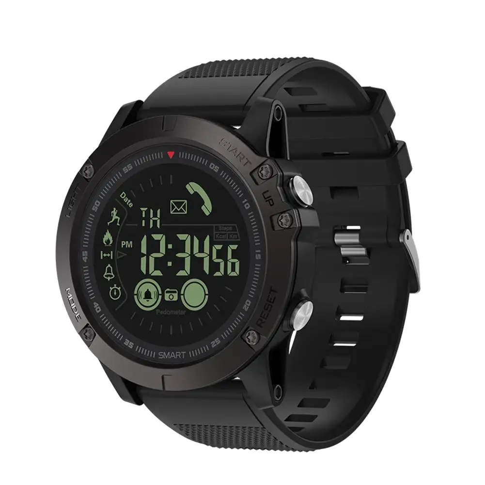 Смарт часы Zeblaze VIBE 3 защищенные 24 часа отслеживание любой погоды 33 месяца работы в