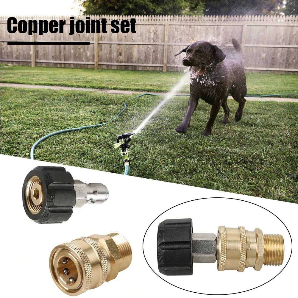 Spray Bottle Car Cleaning Tool Set 2pcs/Set Pressure Washer Adapters M22-14 mm Swivel to 3/8 inch Quick Connector | Автомобили и