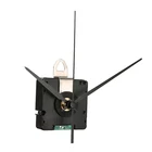 Черный Радиоуправляемый DCF кварцевый часовой механизм 3 указки часы с кварцевым механизмом инструмент для ремонта, аксессуары замена 79-140 мм