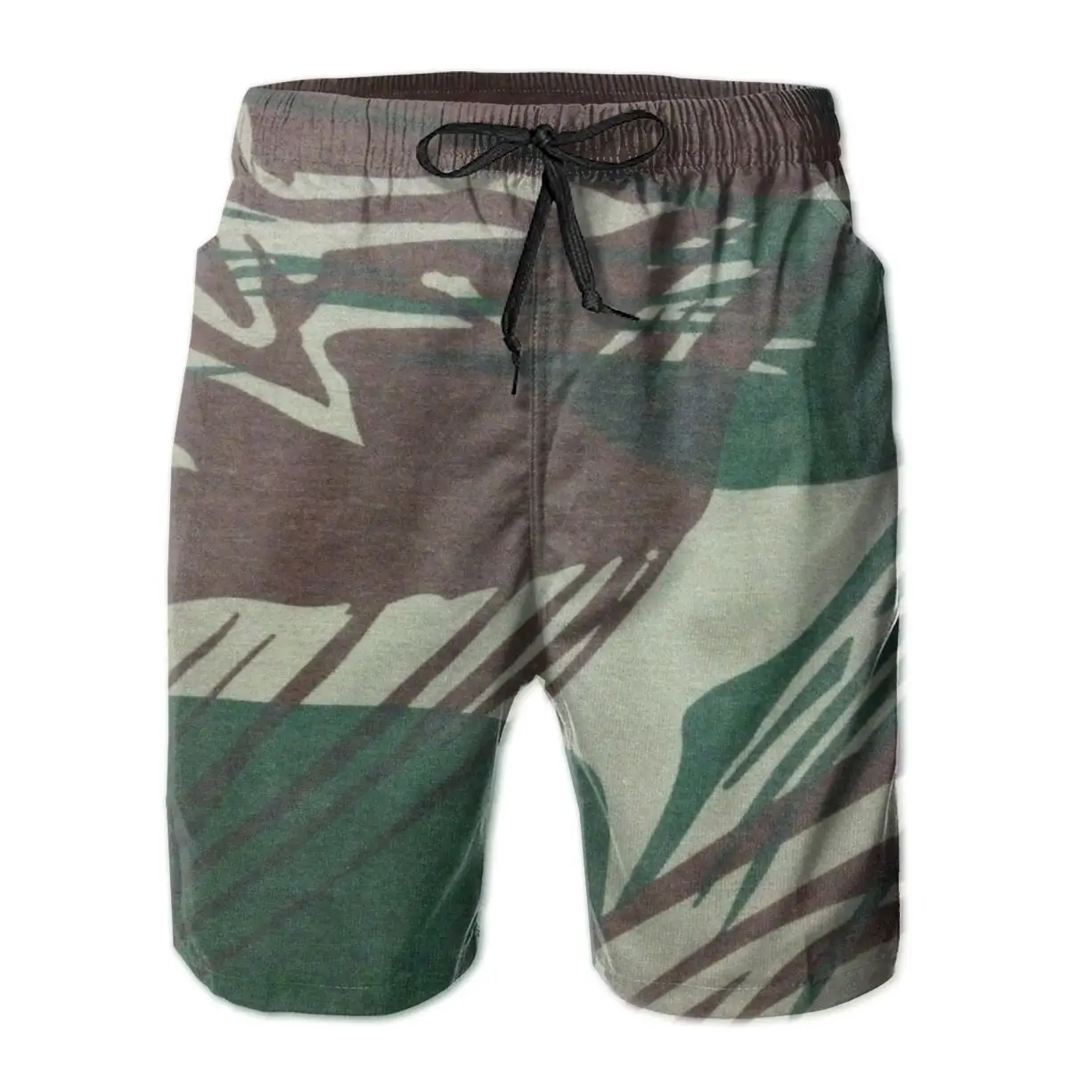 

Мужские брюки, армейские камуфляжные пляжные плавки для серфинга, спортивные быстросохнущие сетчатые шорты из Родезии для мальчиков