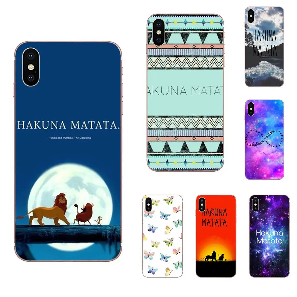 TPU популярный для Huawei Honor Nova Note 5 5I 8A 8X10 Pro 9X Moto G G2 G3 G4 G5 G6 G7 Plus Hakuna Matata The Lion