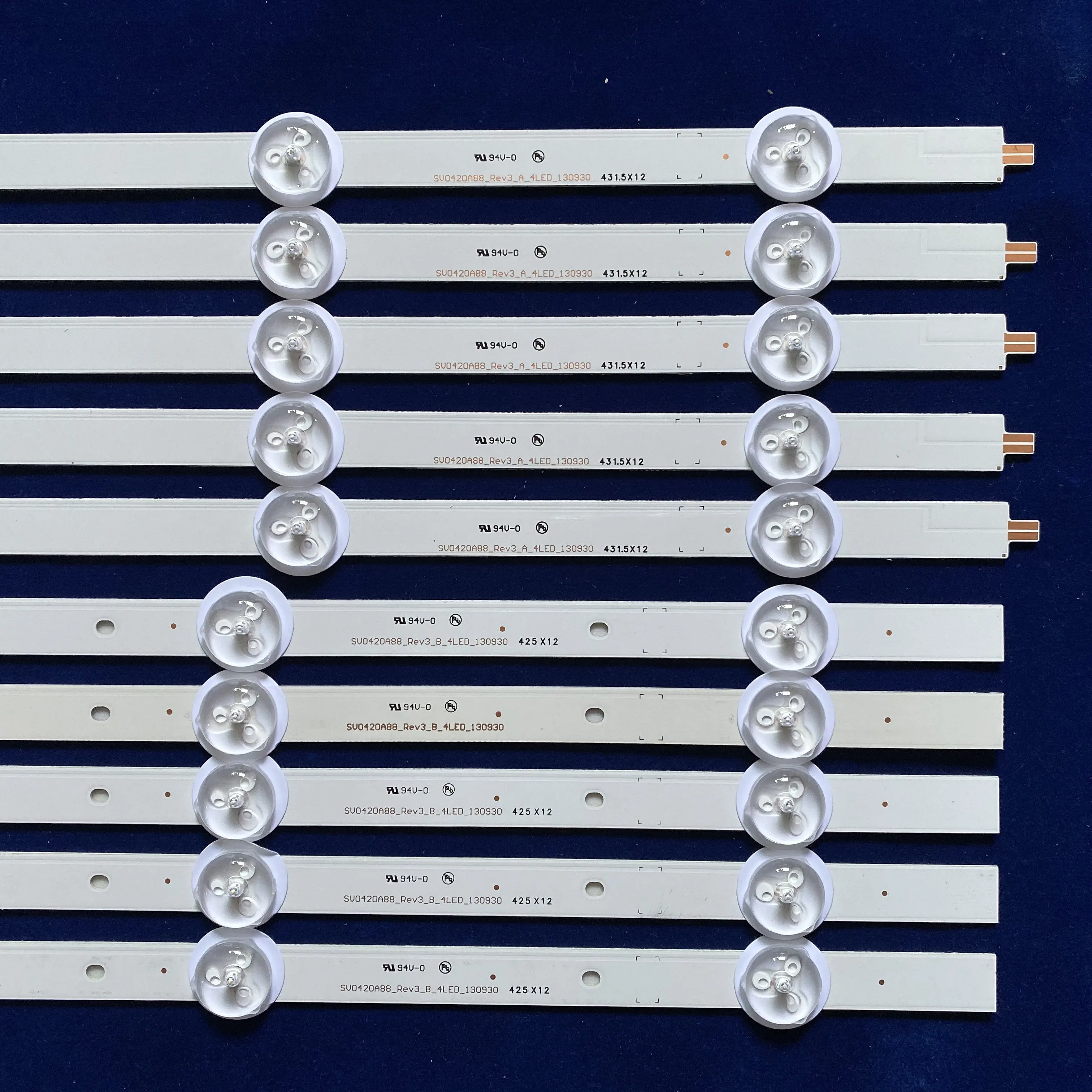 Светодиодная лента для подсветки телевизора Panasonic 42 &quot 851 мм 8 светодиодов SV0420A88