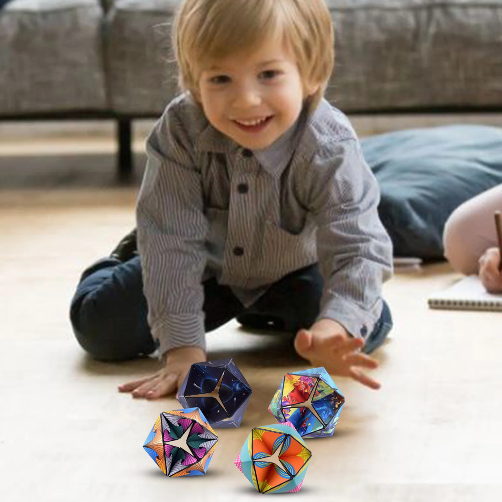 

Decompression Majic Cube Creative Novel Infinite Fun Children Cognitive Intelligence Puzzle Toys Colorful Cubes justifiable