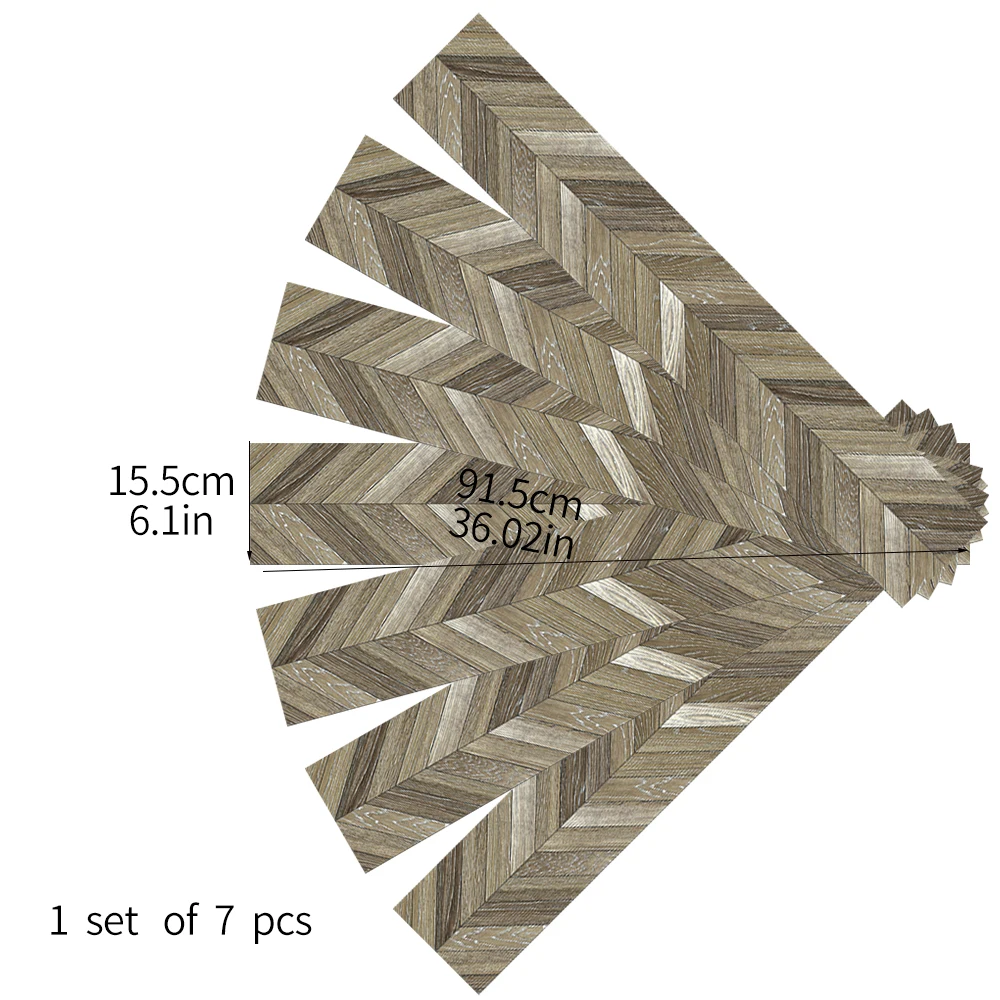 Темные напольные наклейки с нашивками водонепроницаемые износостойкие