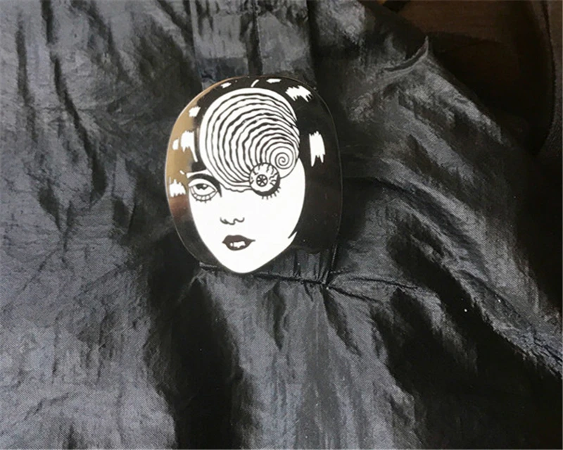 1 шт. аниме ITOU JUNJI коллекция манга удзумаки Кири гошима значок брошь булавки для