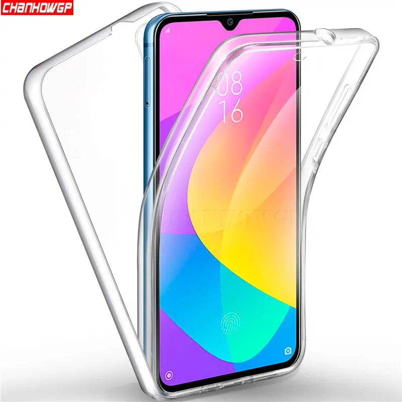 Двойной силиконовый чехол для Xiaomi Mi A3 Lite 9T Pro мягкие чехлы из ТПУ Redmi Note 7 6 K20 redmi 6a Go