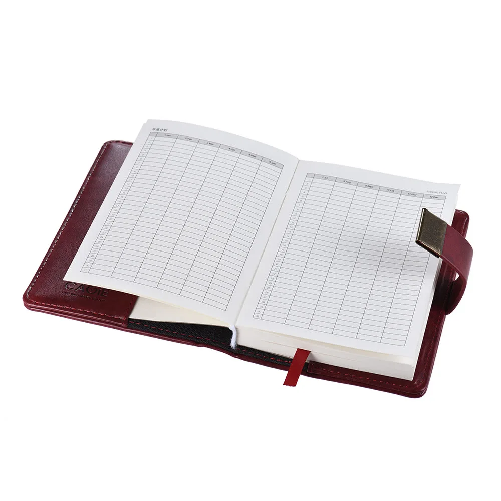 Винтажный карманный блокнот A7 планировщик для журналов дневник с паролем