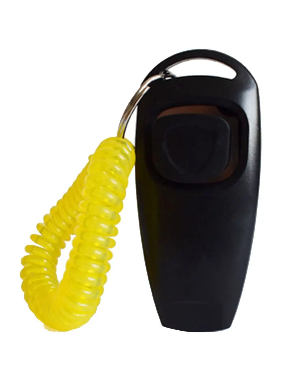 

Two In One Dog Training Clickers And Whistle Dog Behavior Clicker Training Tool With Big Button With Lanyard Ring