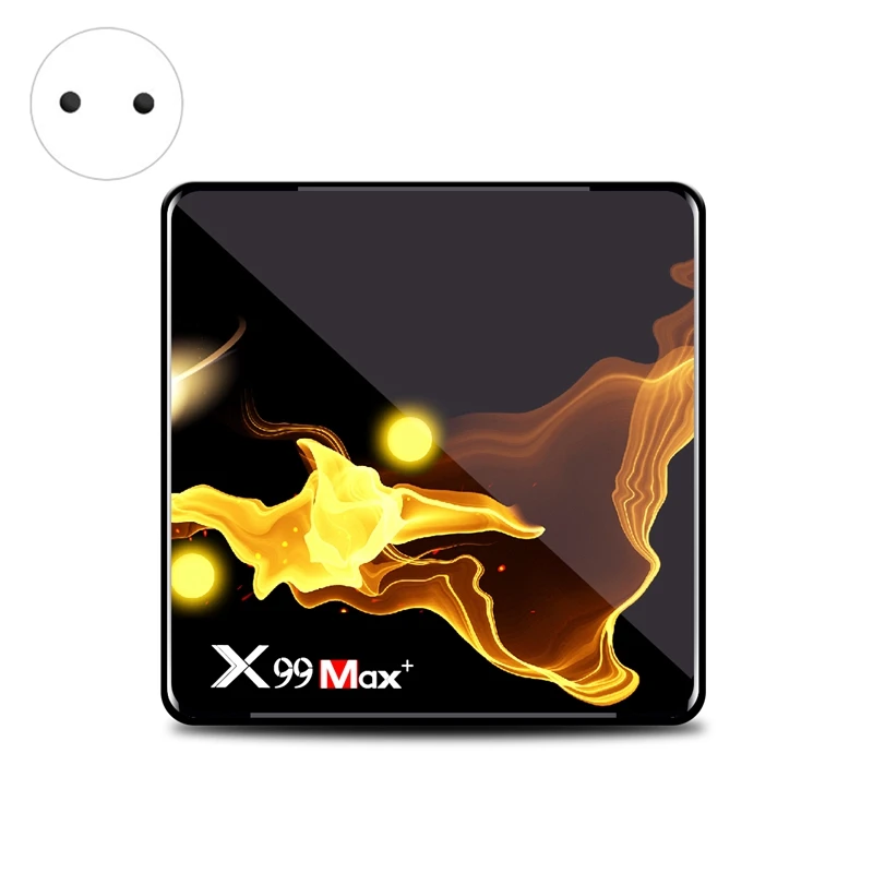 ТВ-приставка X99 Max Plus Android 9 0 Amlogic S905X3 Четырехъядерный 4 Гб RAM Wifi 1000 м BT 8K
