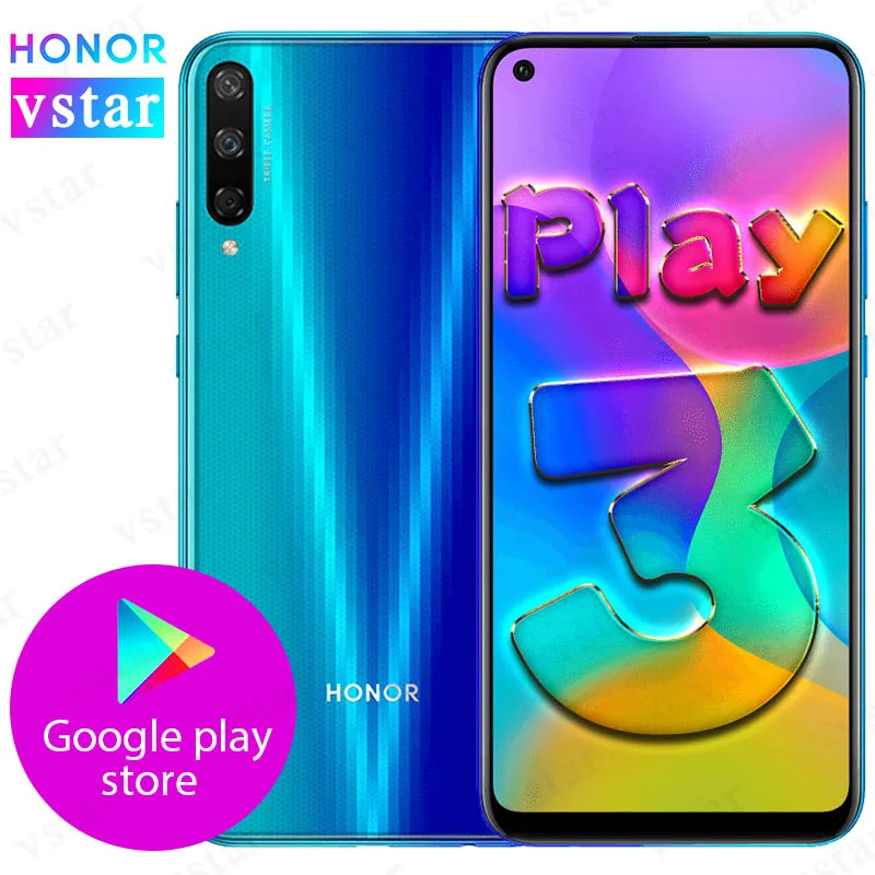 Смартфон HONOR Play 3 4+64ГБ 48МП+8МП 6 39''|Смартфоны| |