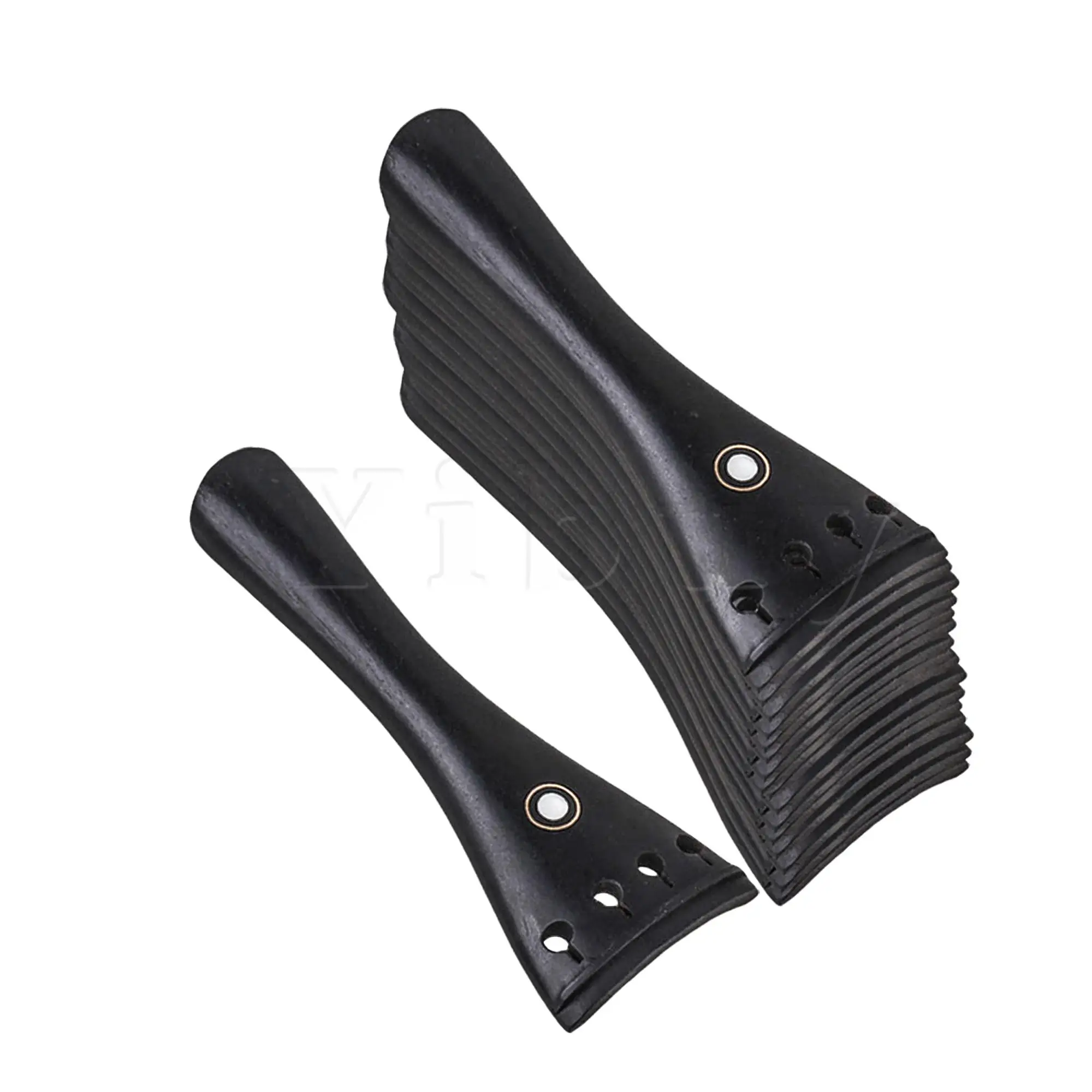 

Yibuy Ebony Wood 4/4 Violin Tailpiece Violin Accessory Kit Set of 50 Balck