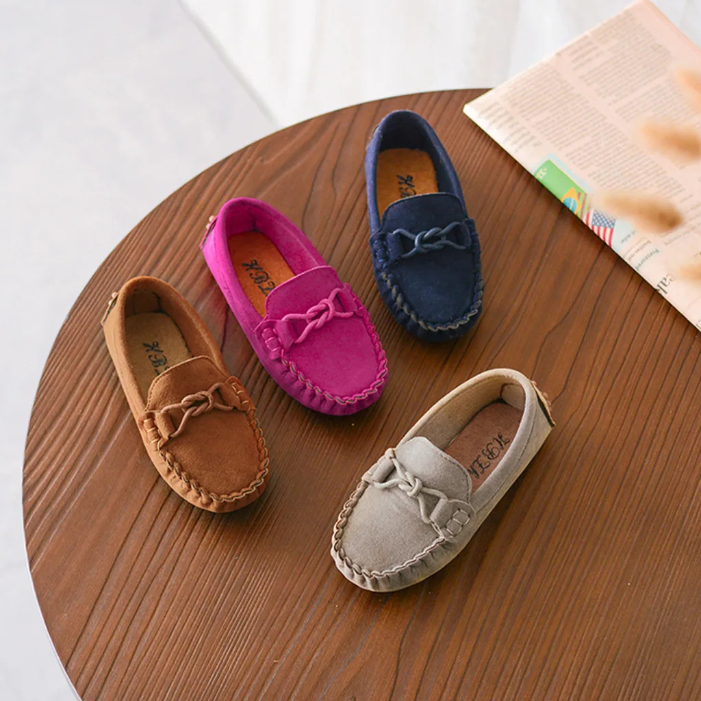 Мокасины Детские однотонные на мягкой подошве возраст 0 9 лет|Обувь для детей с