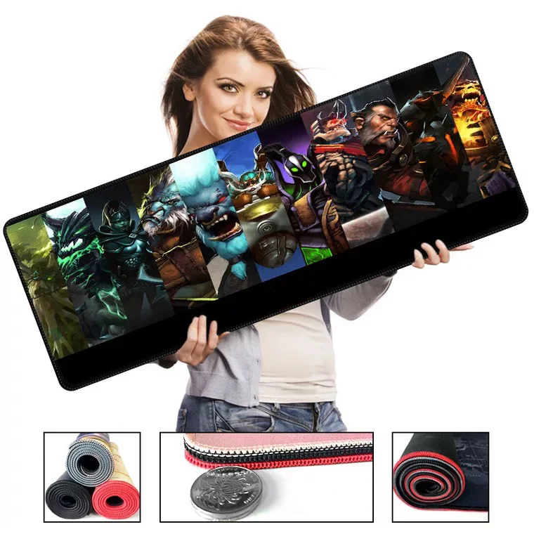 700*300*2 размер PC игровая серия высокоскоростной коврик для мыши большой игровой коврик для мыши Lockedge коврик для мыши Клавиатура коврик для DOTA 2