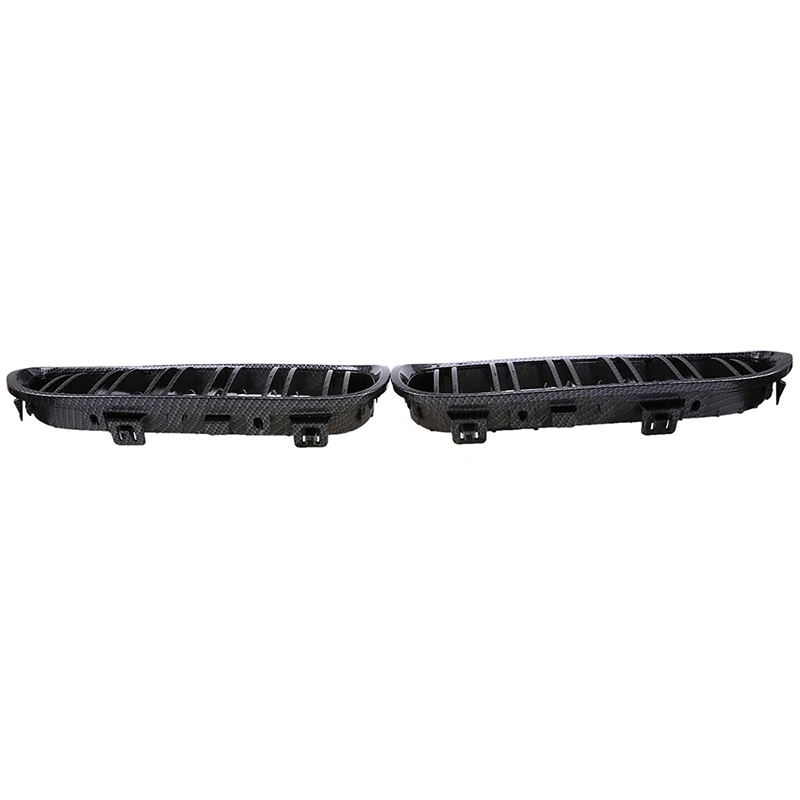 Передняя решетка автомобиля POSSBAY 2 шт. имитация углеродного волокна стиль для BMW 3