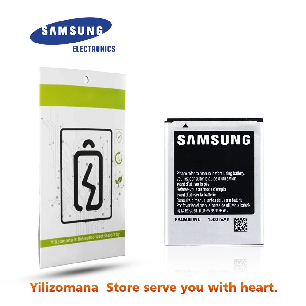 Аккумулятор для samsung i8150 EB484659VU 1500 мАч для samsung Galaxy W T759 S5820 I8350 I519 S5690 Сменный аккумулятор для телефона