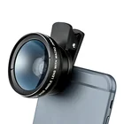 Профессиональный HD-объектив для телефона 2 в 1, 12,5x макрообъектив и 0,45x широкоугольный объектив камеры для всех телефонов