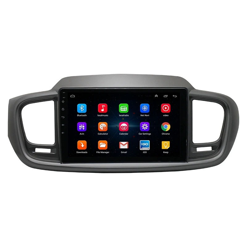 Автомобильный стерео-радиоприемник 10 1 дюйма Android 9 навигация GPS 32 ГБ для Kia Sorento