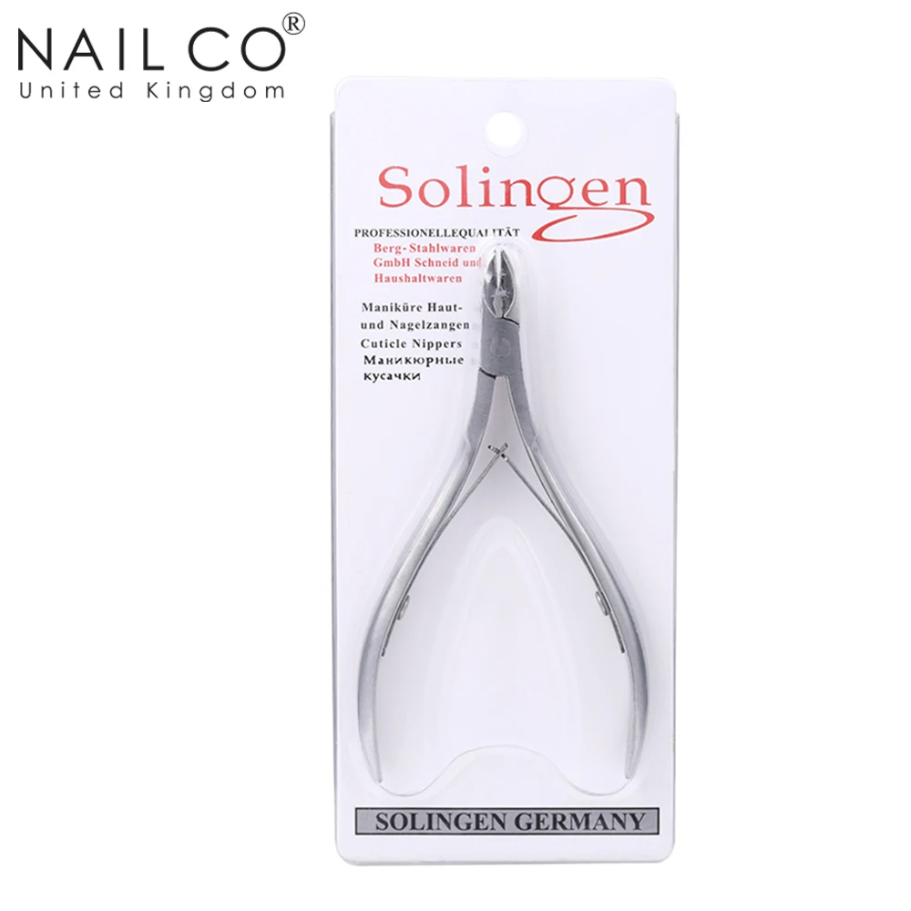 NAILCO Резак для кутикулы из нержавеющей стали для удаления омертвевшей кожи Профессиональный ноготь для ногтей кусачки для кутикулы Педикюр ножницы для стрижки