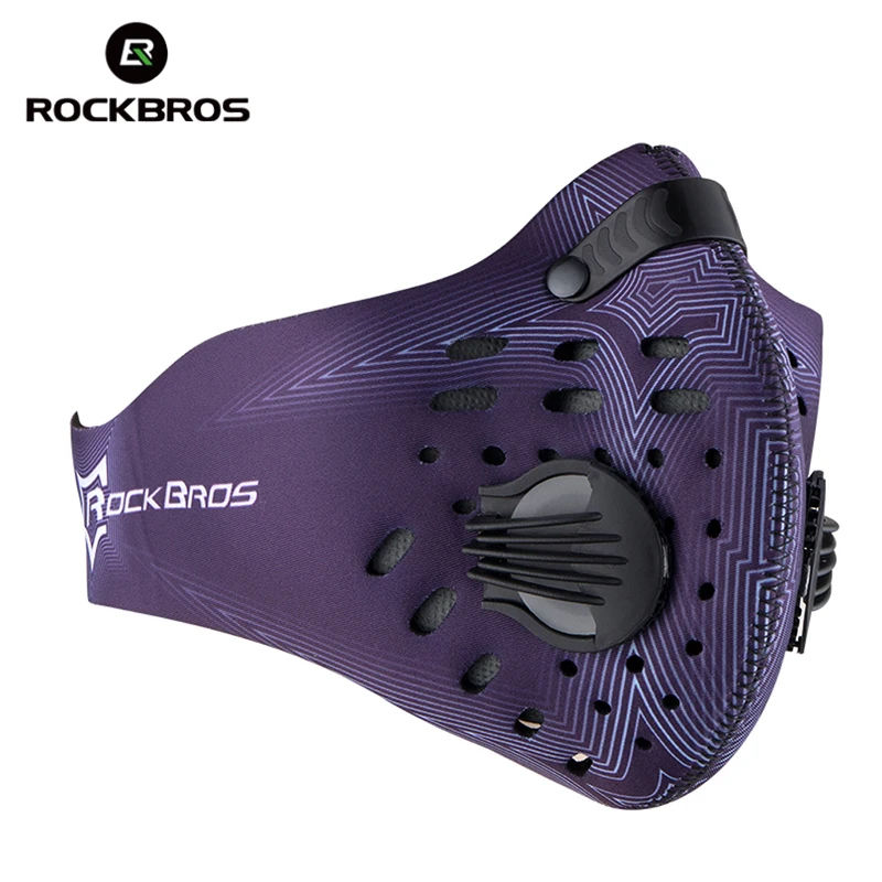 Rockbros Half Face Mask Sports Respirator Airsoft Bike Bicycle Anti-dust Breathable Mouth Facemask Accessories | Спорт и развлечения