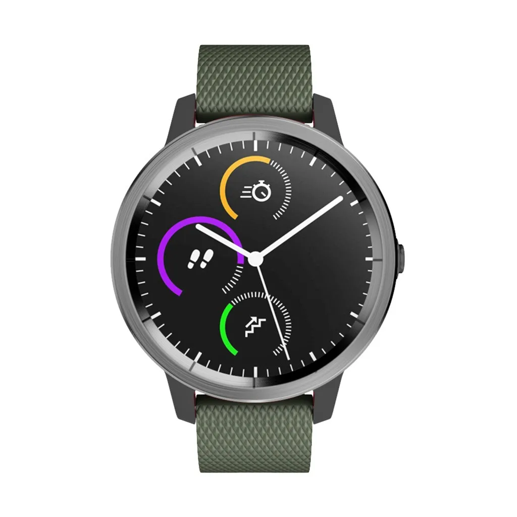 Маленький силиконовый ремешок на запястье для Garmin Vivoactive 3, браслет, Смарт-часы, ремешок для мужчин, Т-образный ремешок для женщин и мужчин, спортивный ремешок для часов, 19Aug