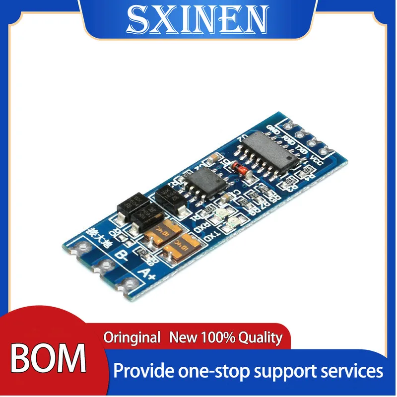 TTL поворотный Модуль RS485 485 в последовательный Реверсивный аппаратный