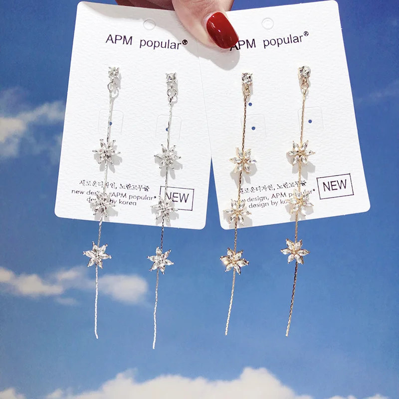 Модные небольшие инкрустированные цирконами в стиле ретро золотого и