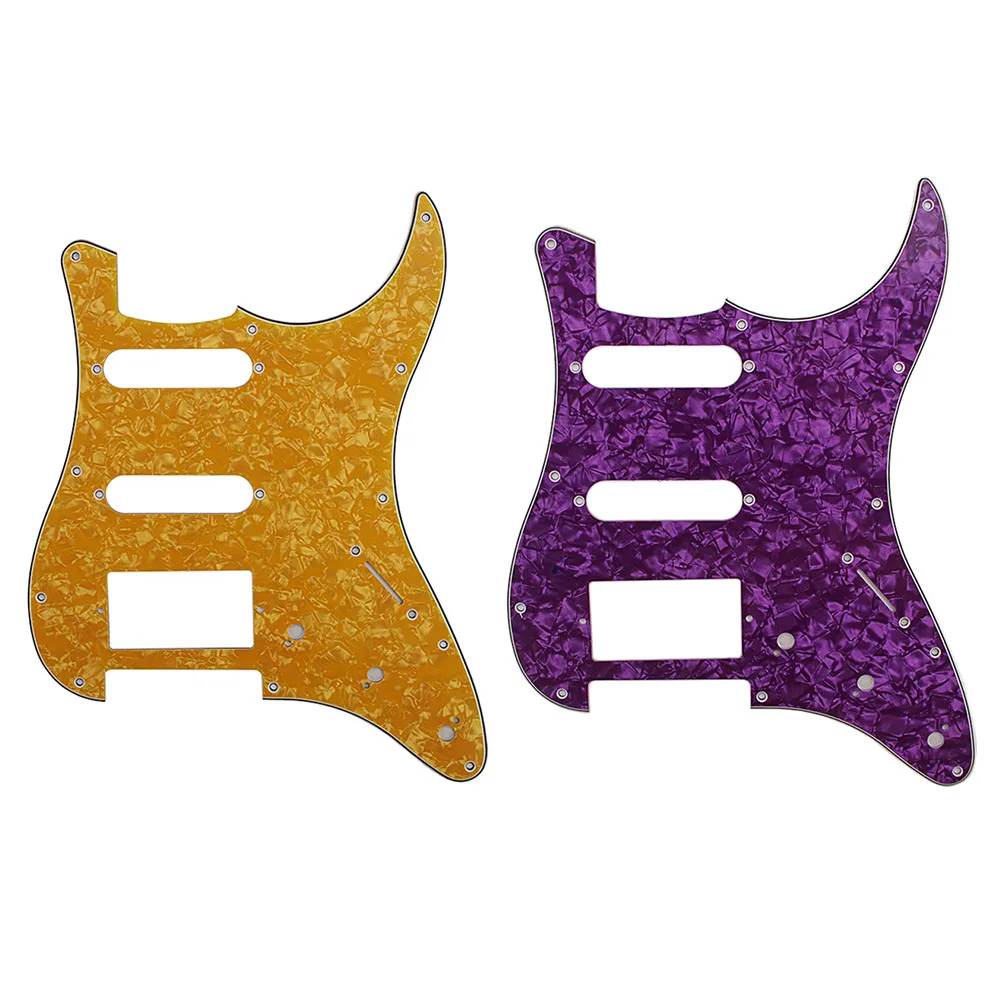 

Профессиональные аксессуары для гитары, 11 отверстий под винты, защита от царапин, пластина для гитары, аксессуары для музыкальных инструмен...