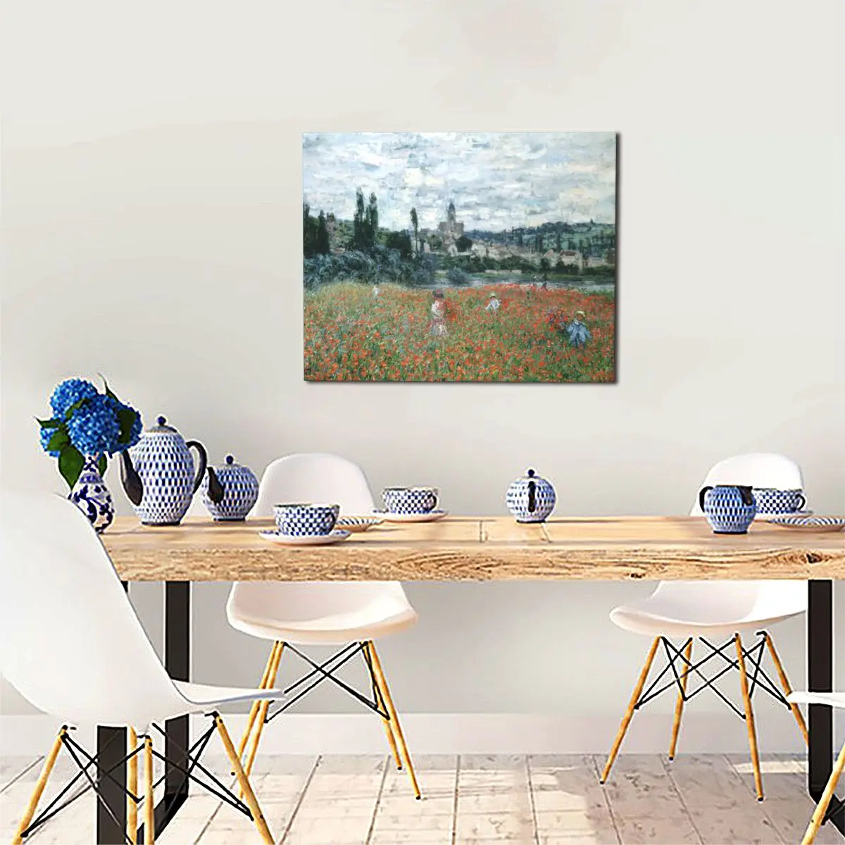 

Monet Painting Modern Canvas Decoration Pictures Four Seasons New Room Decor