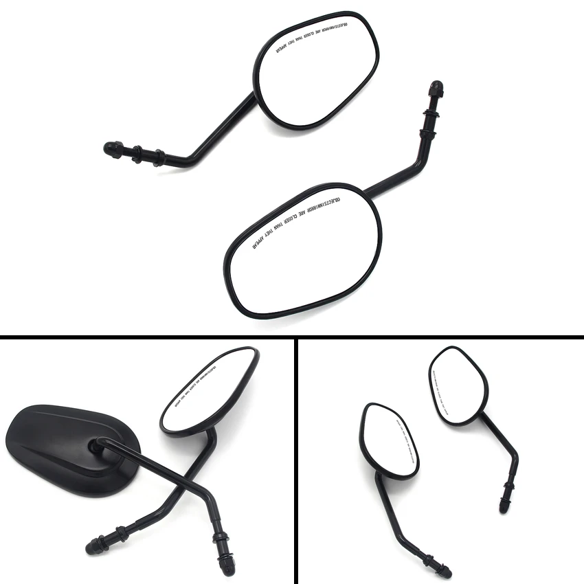 

mirror motorcycle side rearview mirror For Harley Davidson Sportster 1200 Custom XL1200C Seventy Two XL1200V Road King FLHR