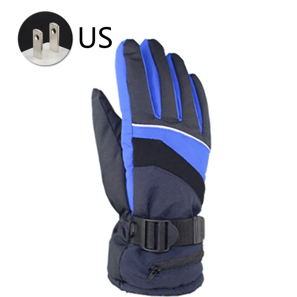 

Women Men Thermostat Cycling Protective Safe Climbing Outdoor Skiing Winter USB Charging Electric Heating Gloves Sports Warm