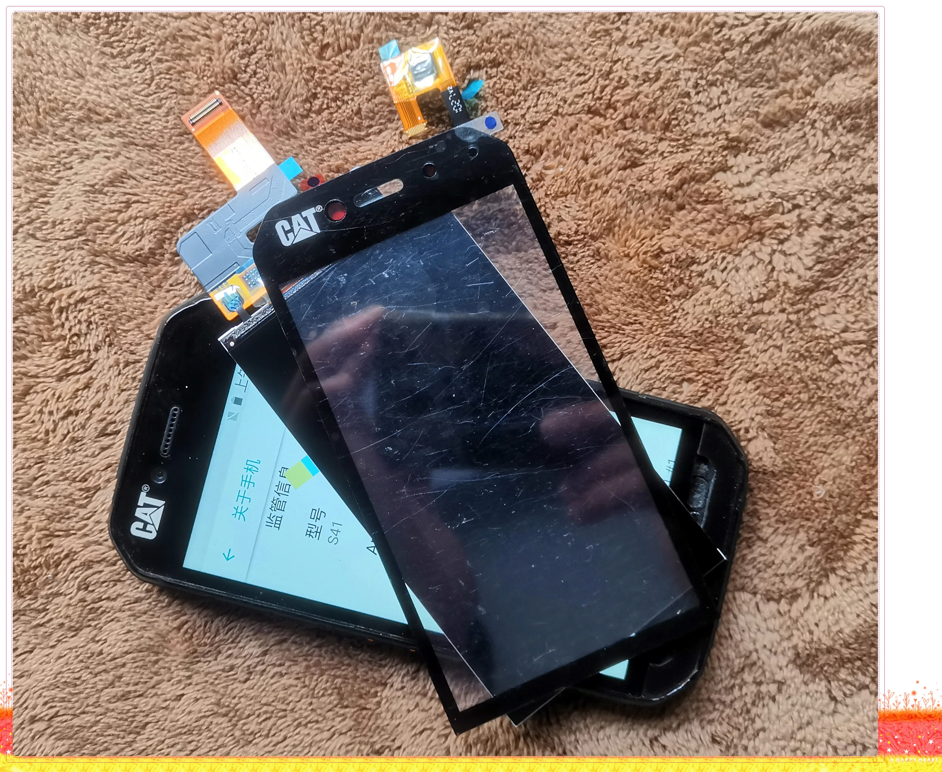 Сенсорный ЖК дисплей для CAT S62 S61 S60 S52 S50 S50C S48C S42 S41 S40 S32 S31 S30 B100 B30 B25 B15 B15Q B10|lcd touch|touch