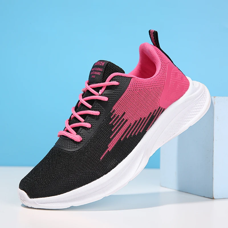 Купи Size 35-41 Women's Outdoor Superlight Sports Shoes Casual Breathable Mesh Running Shoes Female Fashion Lace-up Sneakers за 2,303 рублей в магазине AliExpress