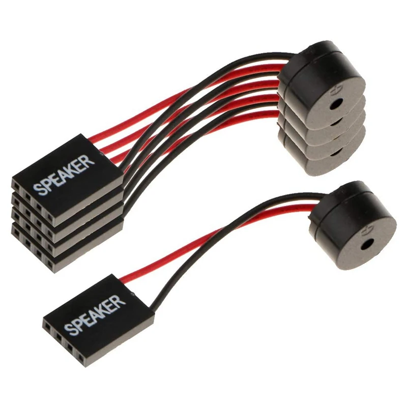 5 шт динамик материнской платы зуммер ПК компьютер Внутренняя Материнская плата