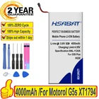 100% Оригинальный HSABAT 4000 мАч HG30 Аккумулятор для Motorola Moto G5S Plus G6 Двойной аккумулятор XT1791 XT1792 XT1793 XT1794 XT1795 XT1805