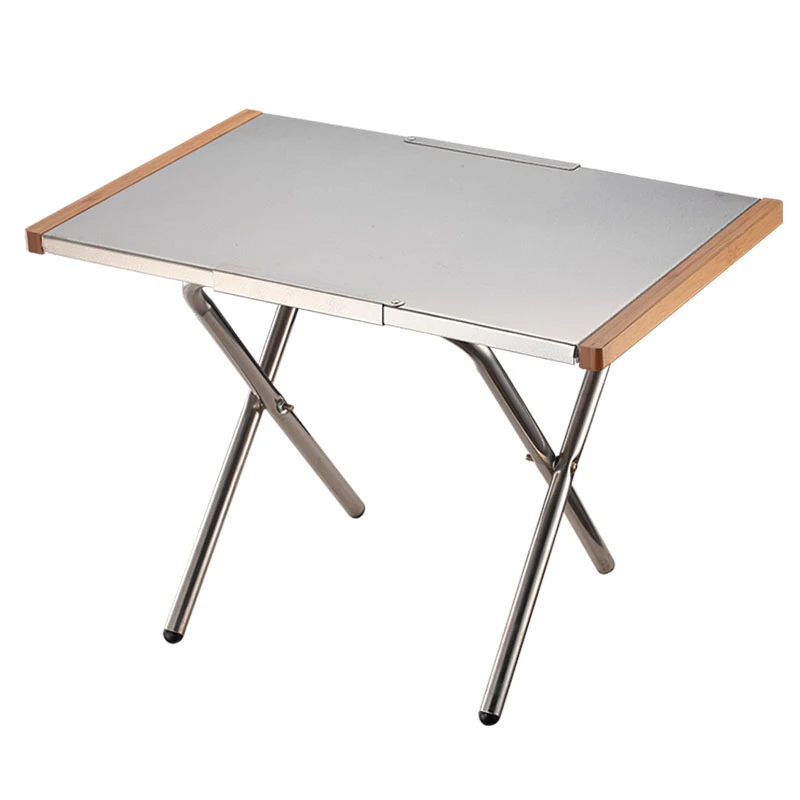 

Small Aluminium Camping Foldable Table Outdoor Backpacking Ultralight Side Table Extendable Escritorio Camping Supplies JW50ZZ