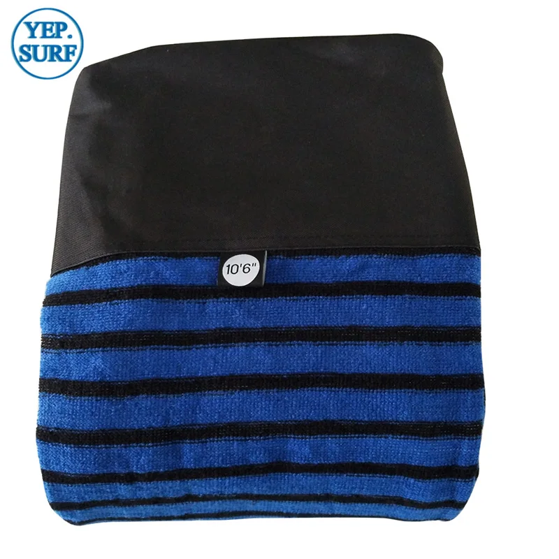 SUP носки для серфинга 10 6 х82 см черные с синим/синим белым искусственным светом