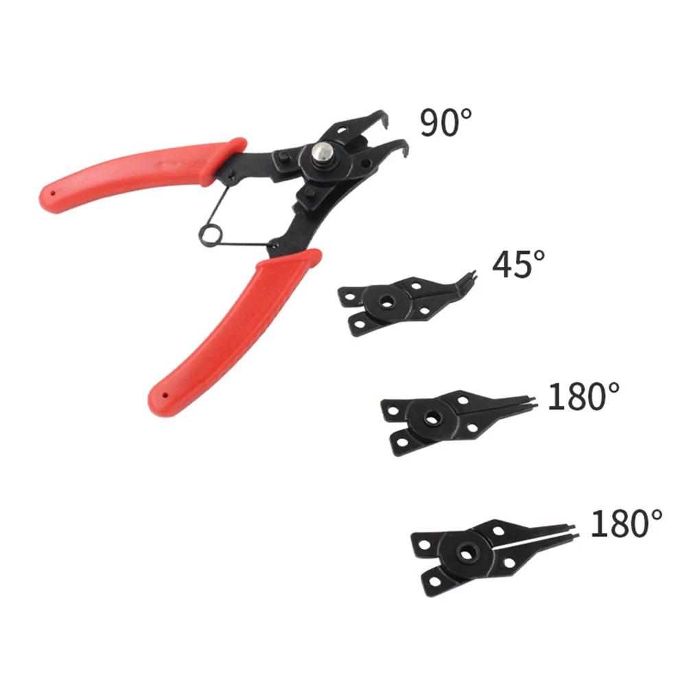 

Combination Retaining Clip Pliers Circlip Tough Easily Carrying Snap Ring Pliers Set Multifunctional Lightweight Tools