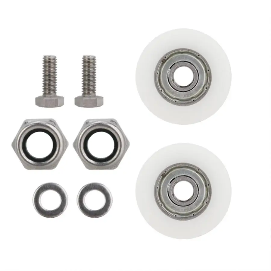 Greenhouse Door Wheels t-slot nut 30mm Diameter Replacement Kit wood screw and | Обустройство дома