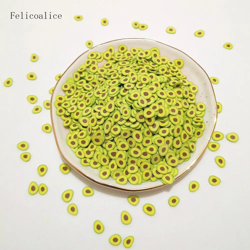 Лидер продаж полимерная глина для украшения ногтей 20 г 5 х7 мм