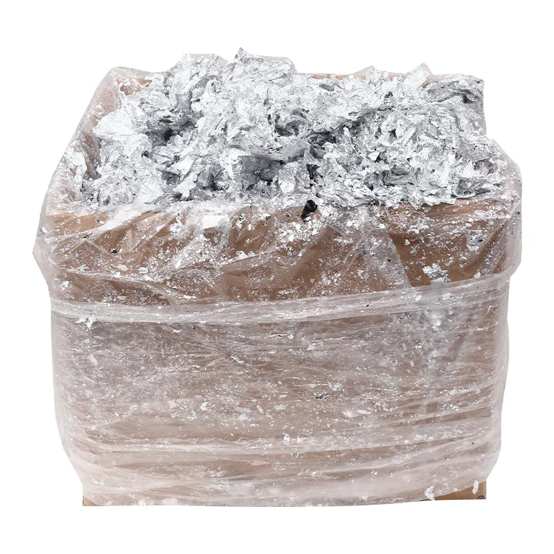 1 кг имитация серебряных хлопьев блестящий алюминий лист фрагмент позолота для